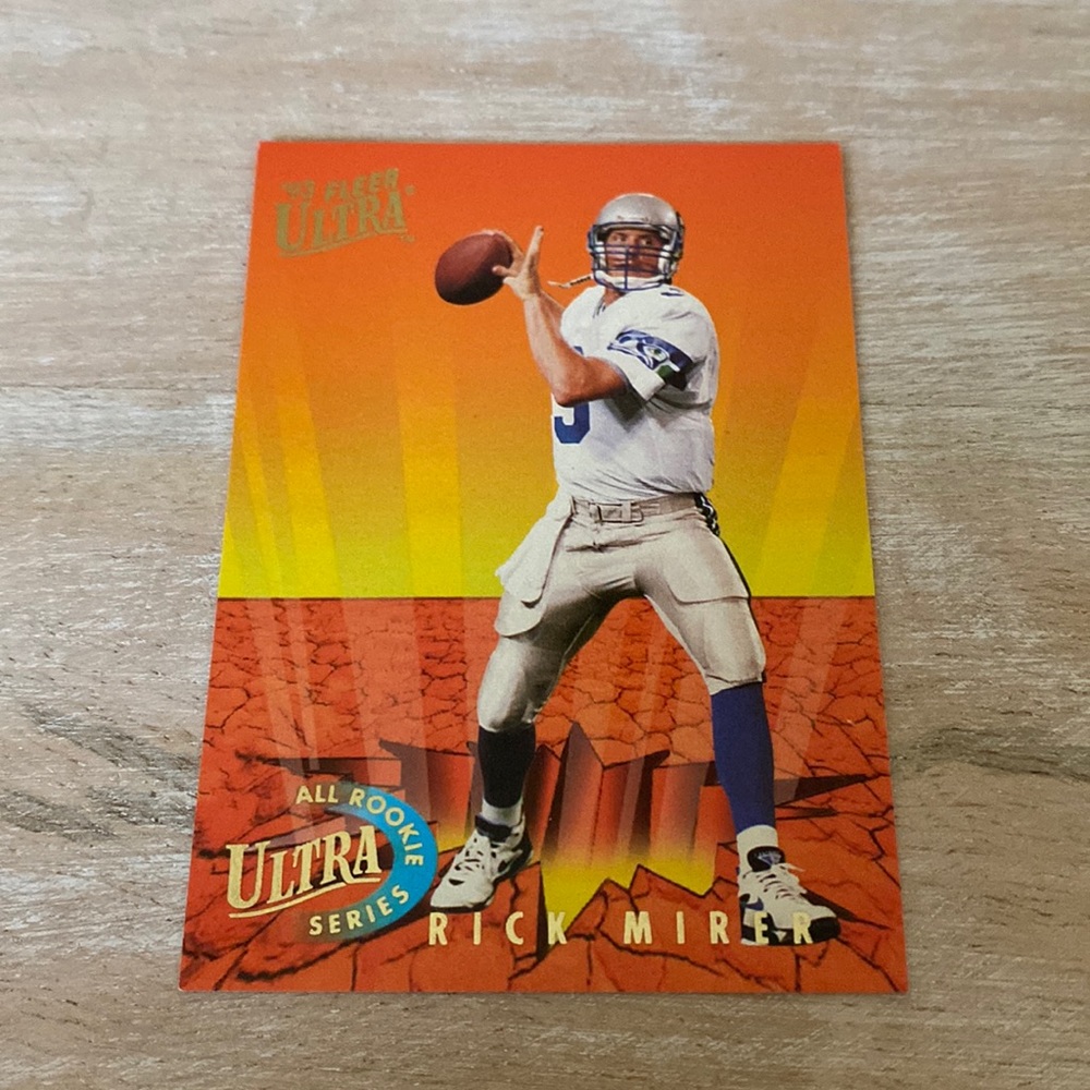 Rick Mirer QB 1993 Fleer Ultra Card
